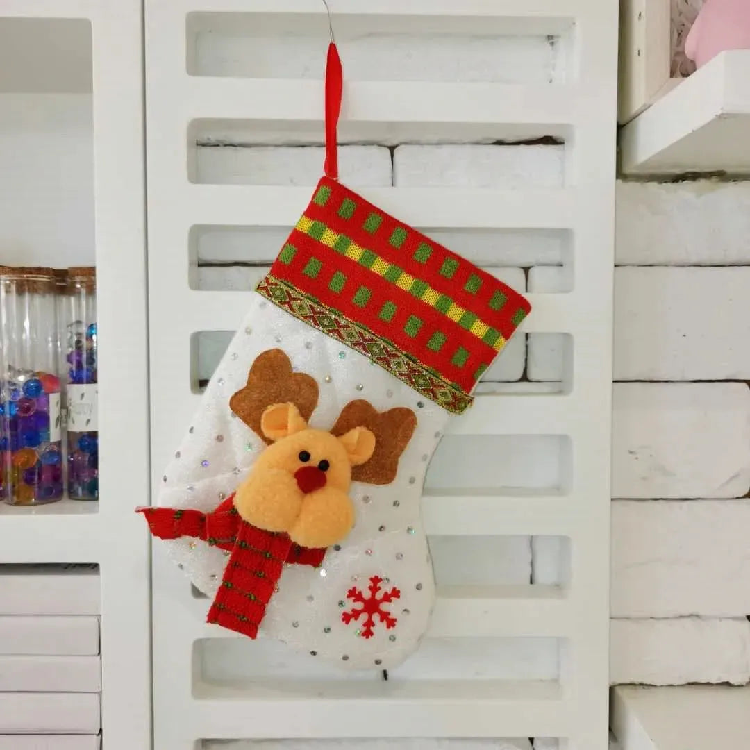 Fashion Personalized Christmas Socks Gift Bag - Bellarte Enchanté Fashion Personalized Christmas Socks Gift Bag